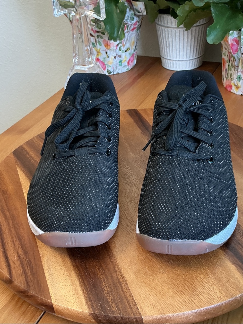 NOBULL Durable, black knit CrossFit Sneakers W 9.5 M 11